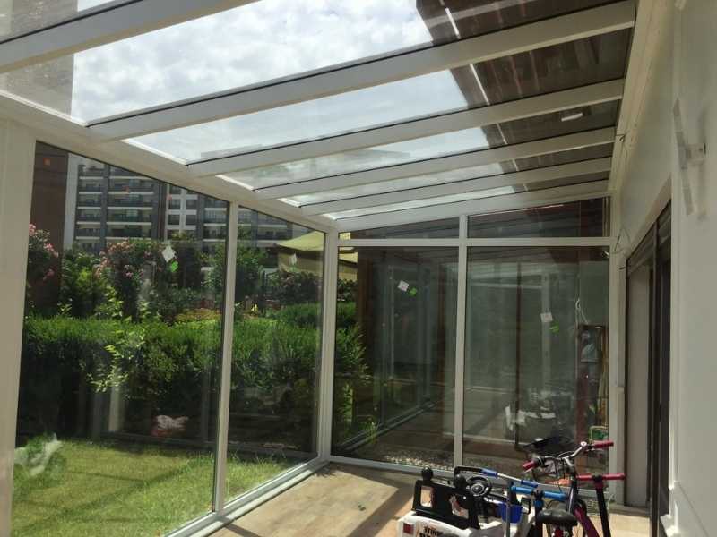 Karaburun Kış Bahçesi Firması — tamamlanmış villa kış bahçesi projesi